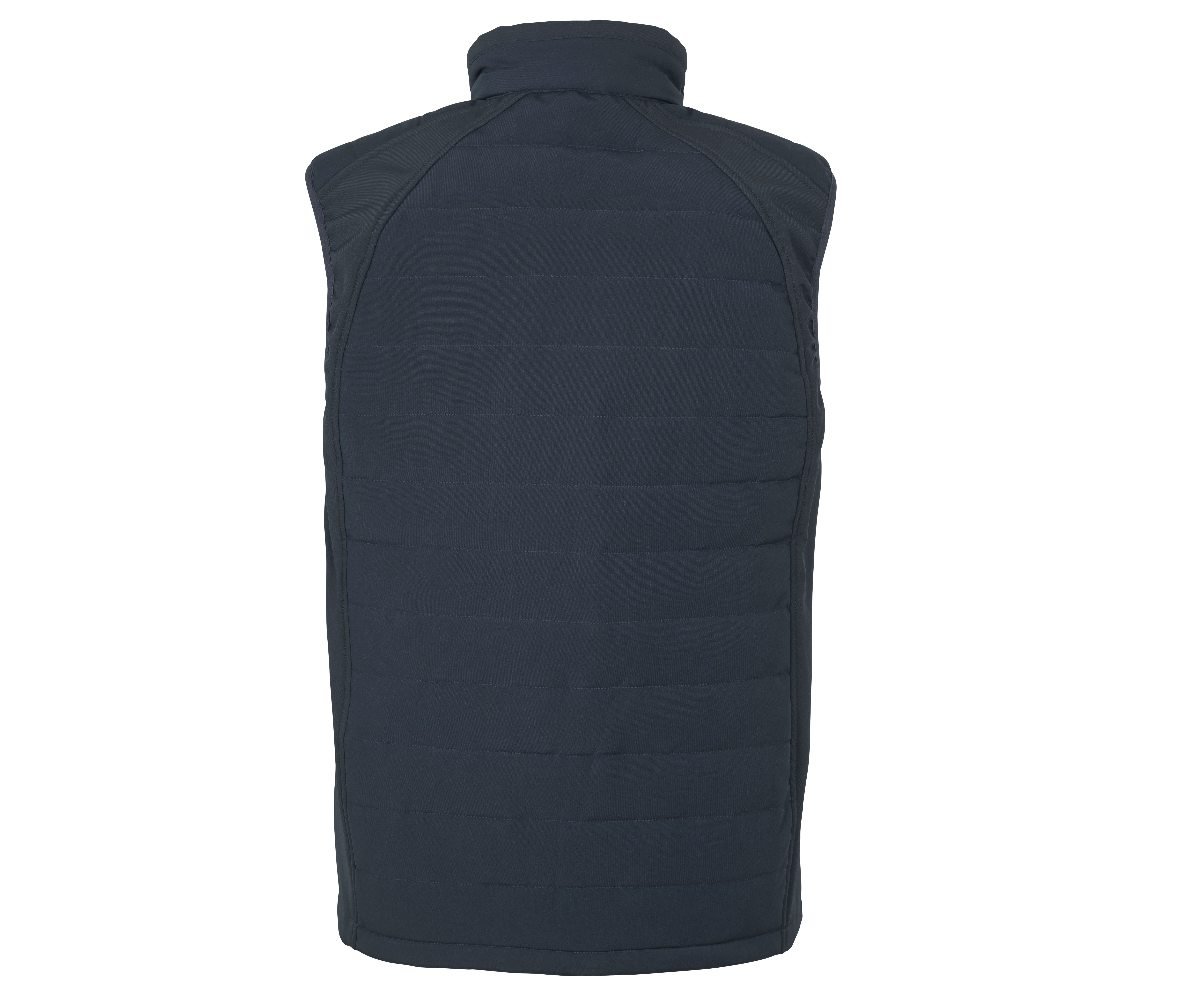 BLACK COMPASS PADDED SOFTSHELL GILET